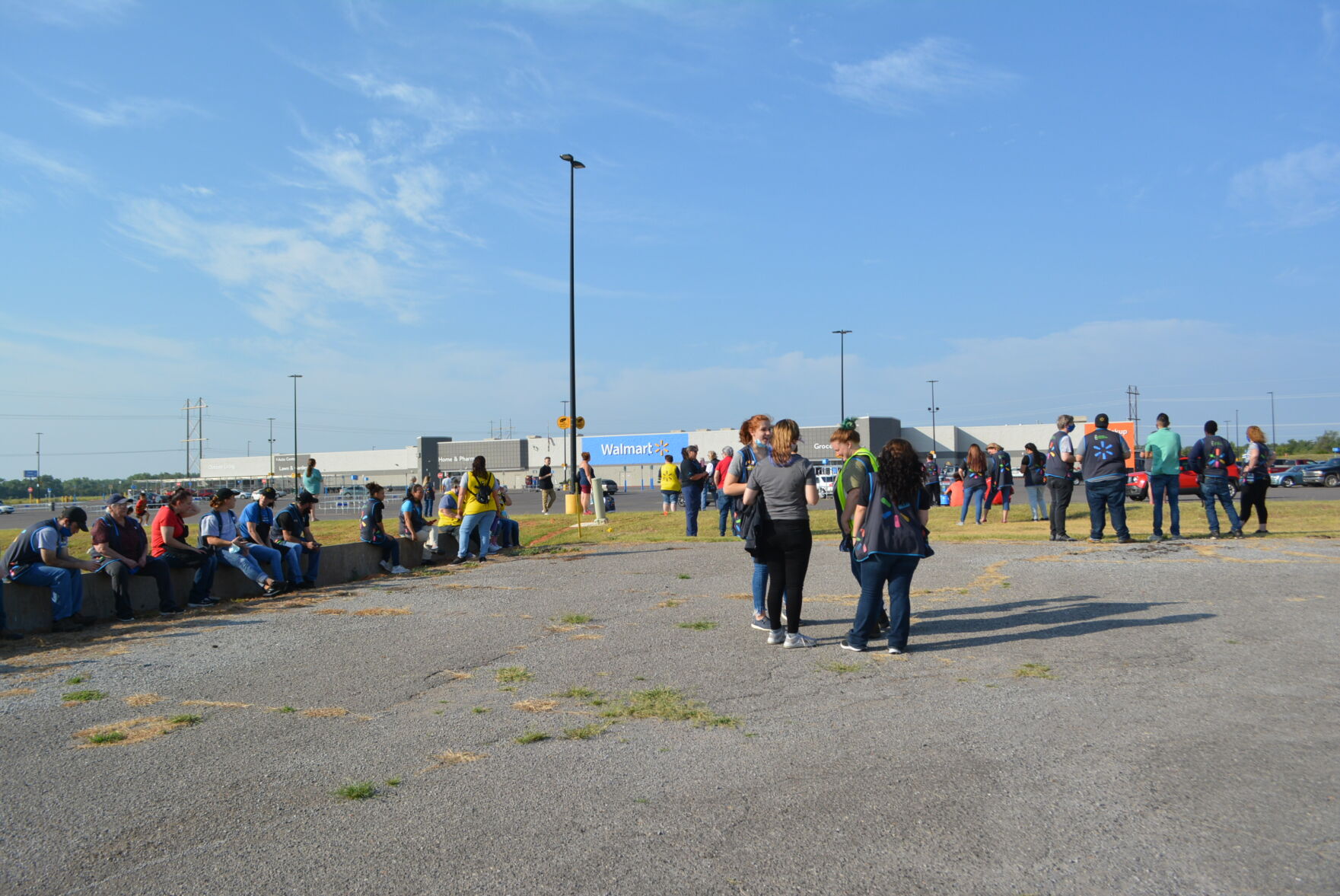 Woodward Walmart Evacuation